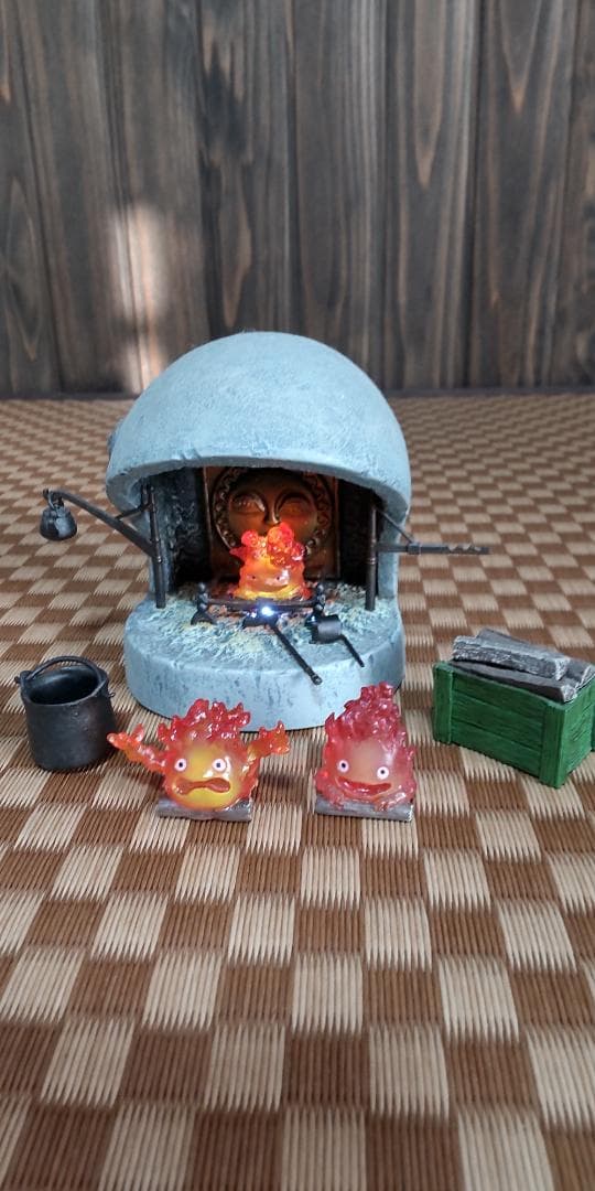 コミニカ ハウルの動く城 カルシファー 暖炉 ジブリ - メルカリ