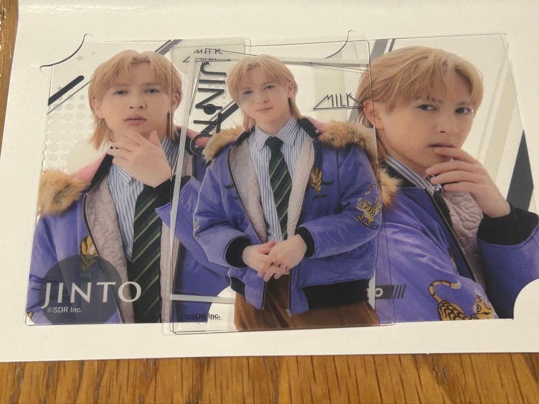 EBiDAN くじ M!LK 吉田仁人 ビジュアルクリアカード 3枚セット - メルカリ