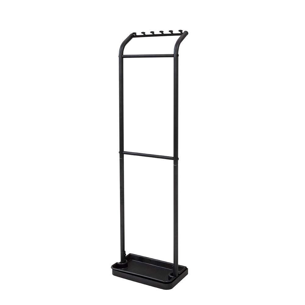 アンブレラハンガー 3kg耐荷重 マットブラック スリム傘立て