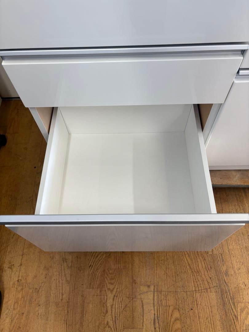 M119ホワイト　レンジボード　上下分割可能 幅900mm