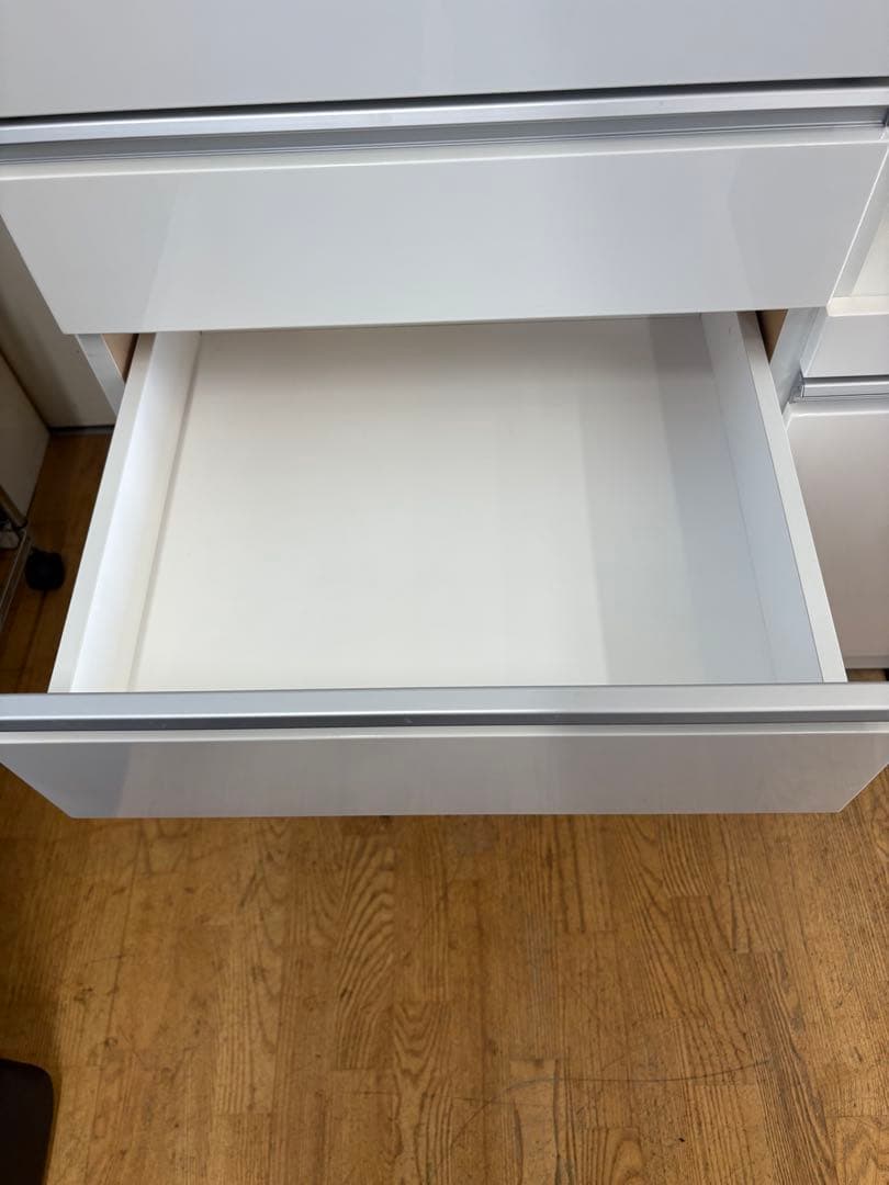 M119ホワイト　レンジボード　上下分割可能 幅900mm