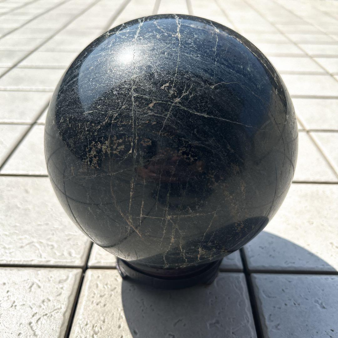 特大モリオン スフィア 黒水晶 丸玉 11.3kg 天然石パワーストーン