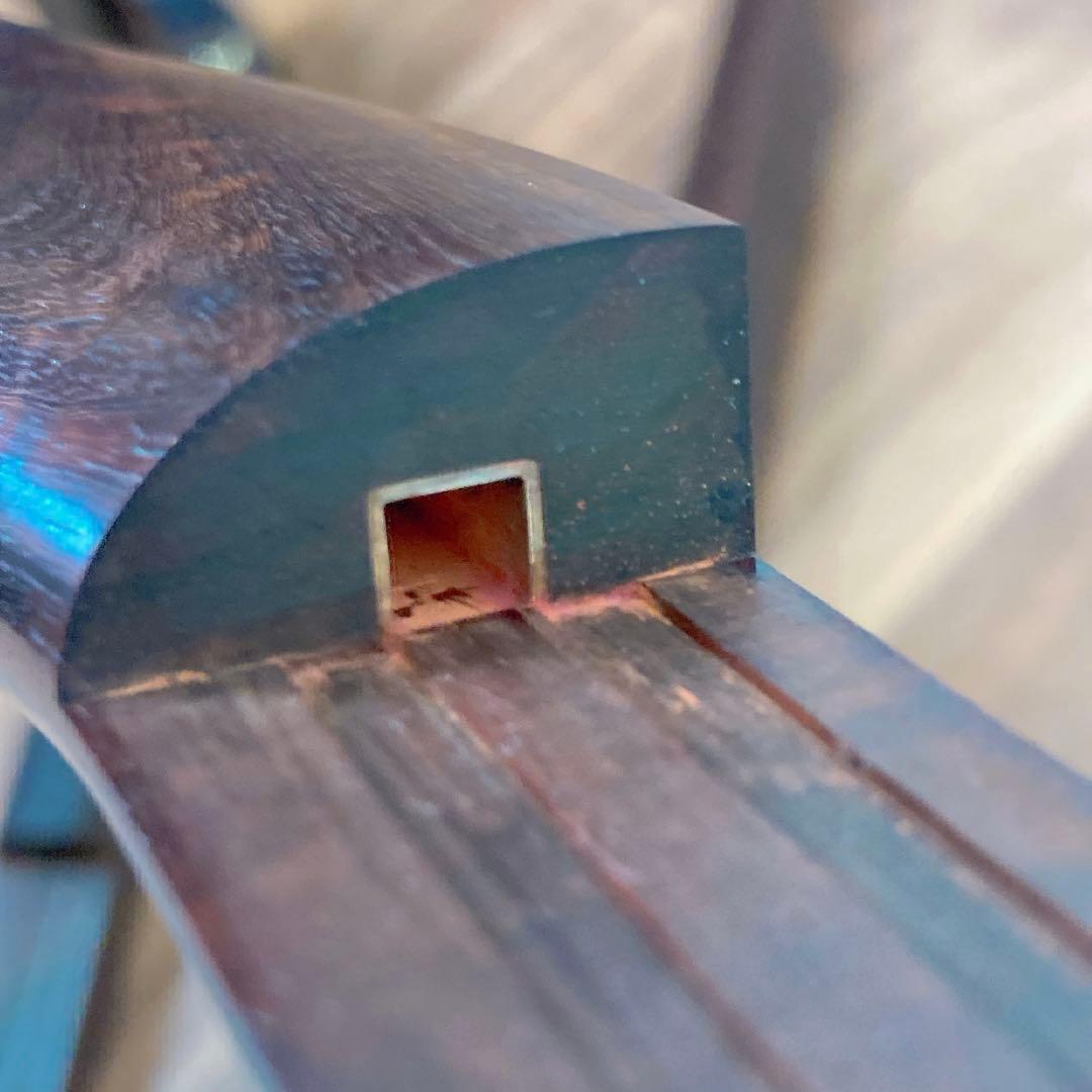 美品】三味線中棹2.7cm 紅木 綾杉胴 金細 二枚溝 東さわり K18|mercari