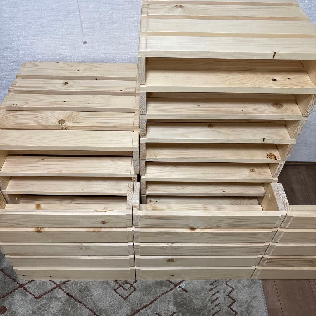 すのこベッド　ベルンゾン　シングル　8枚×3セット