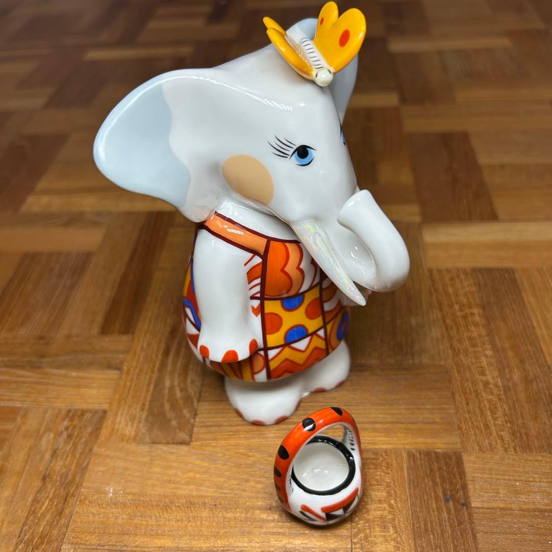 Villeroy&Boch　ビレロイボッホ　置物　象　インテリア　3体セット