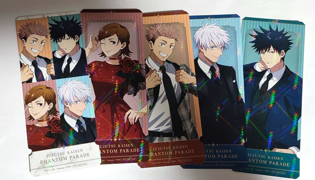 呪術廻戦 ファンパレ 幻影夜行本舗 五条悟 特典 チケット風カード 五条