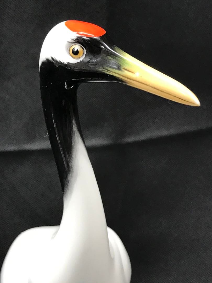 【美品】Noritake スタジオコレクション　鶴　ツル　置物　インテリア