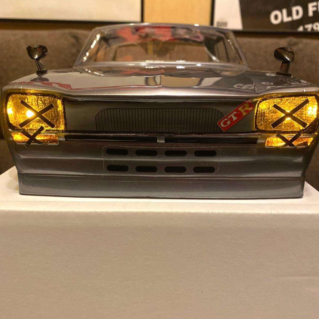 未走行　ABCホビー　ハコスカGT-R 4ドアボディ　電飾付き　セット販売可