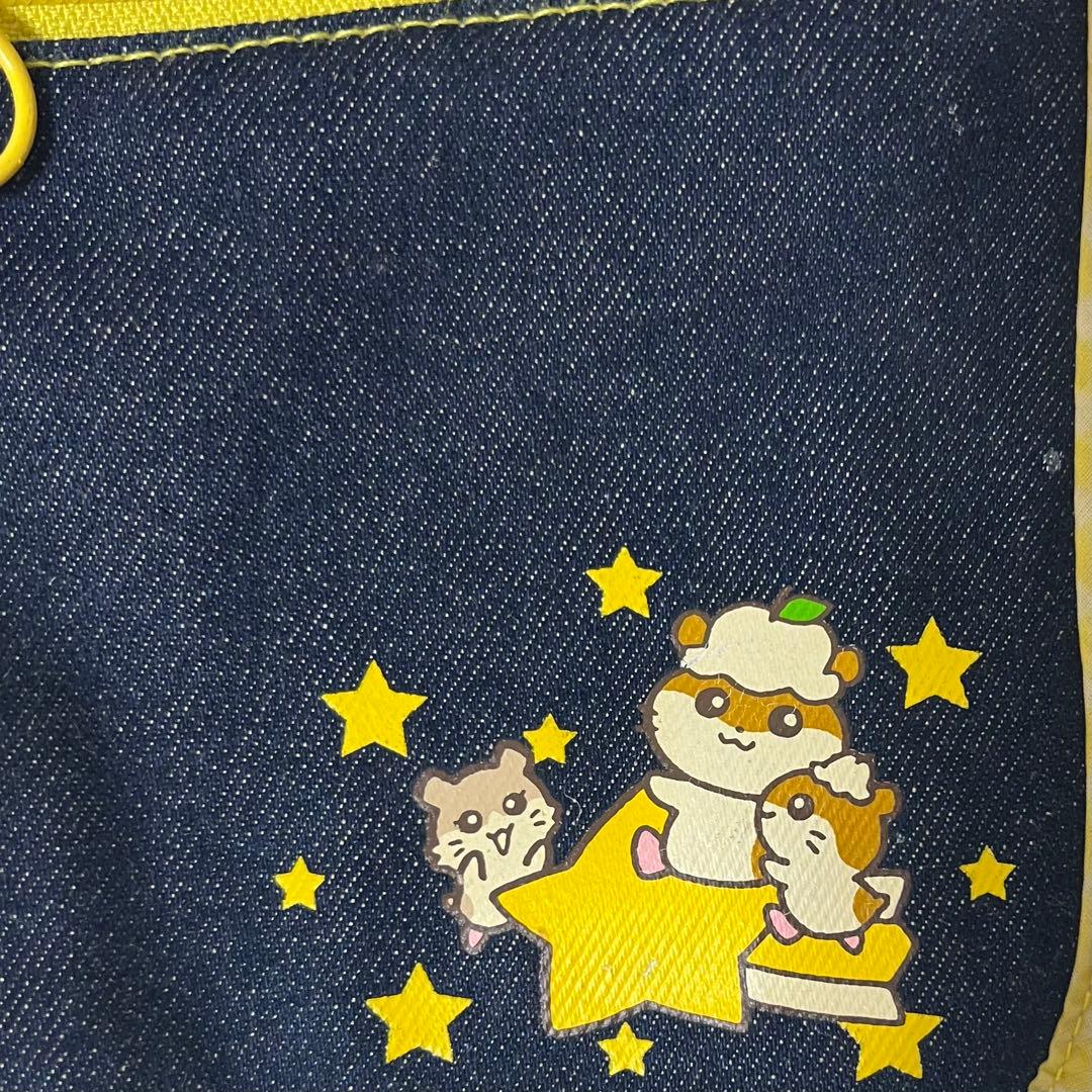 コロコロクリリン ショルダーバッグ ポシェット カバン デニム