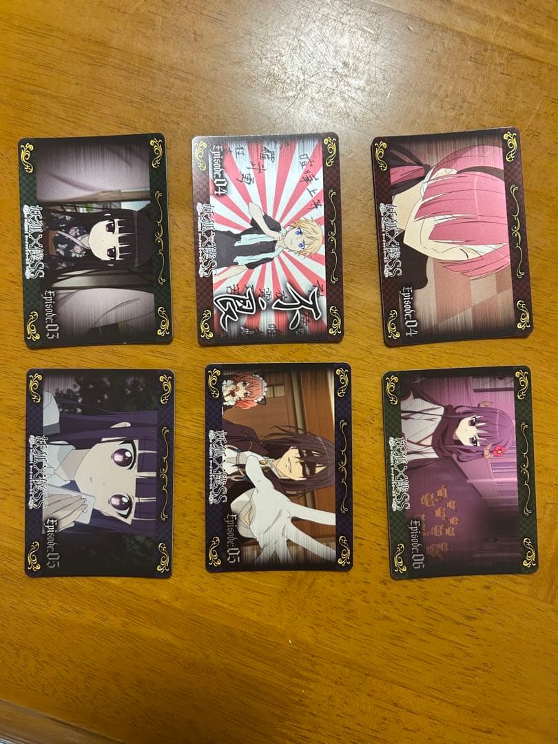 藤原ここあ 妖狐×僕SS いぬぼく アニメ版 トレーディングカード 30枚