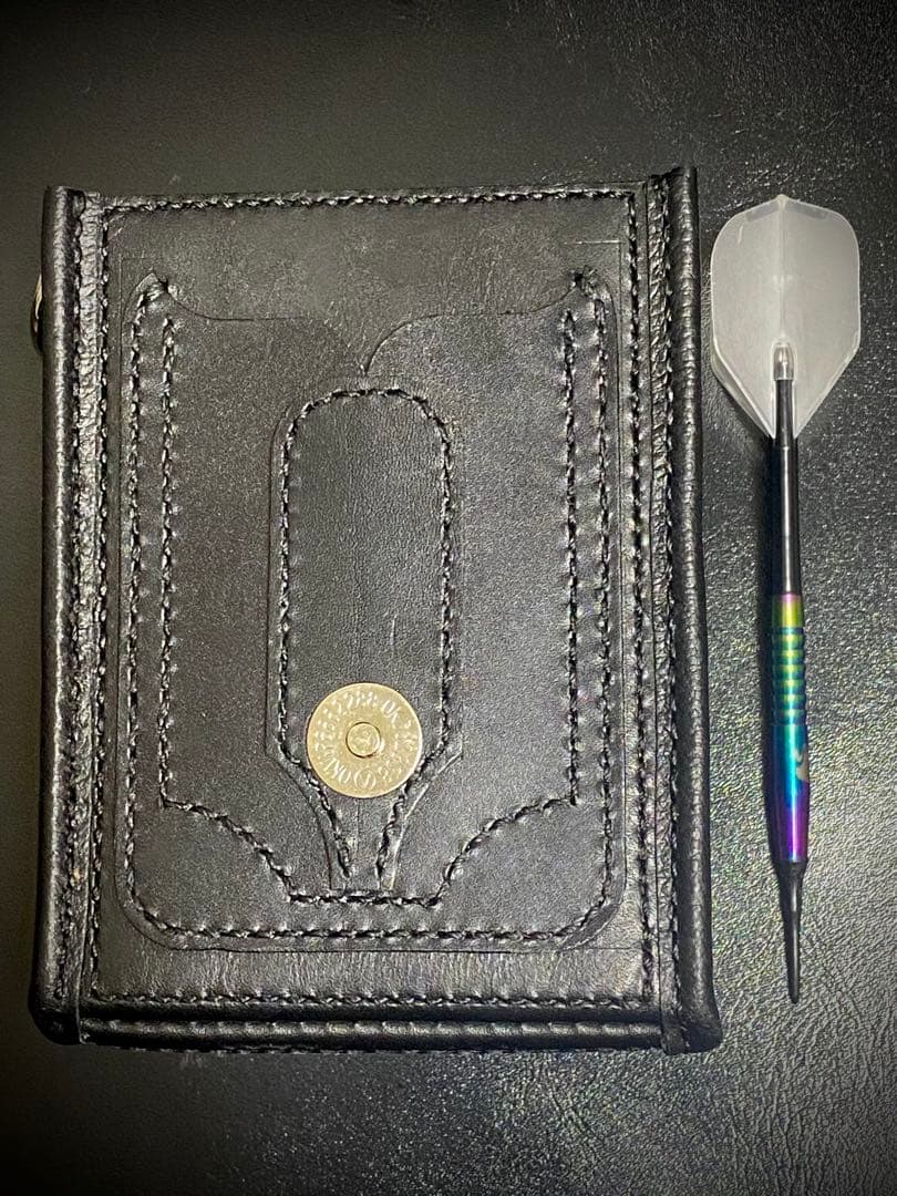 レザーハンドメイド_全て手縫い】ドロップインダーツケースNo.74 www