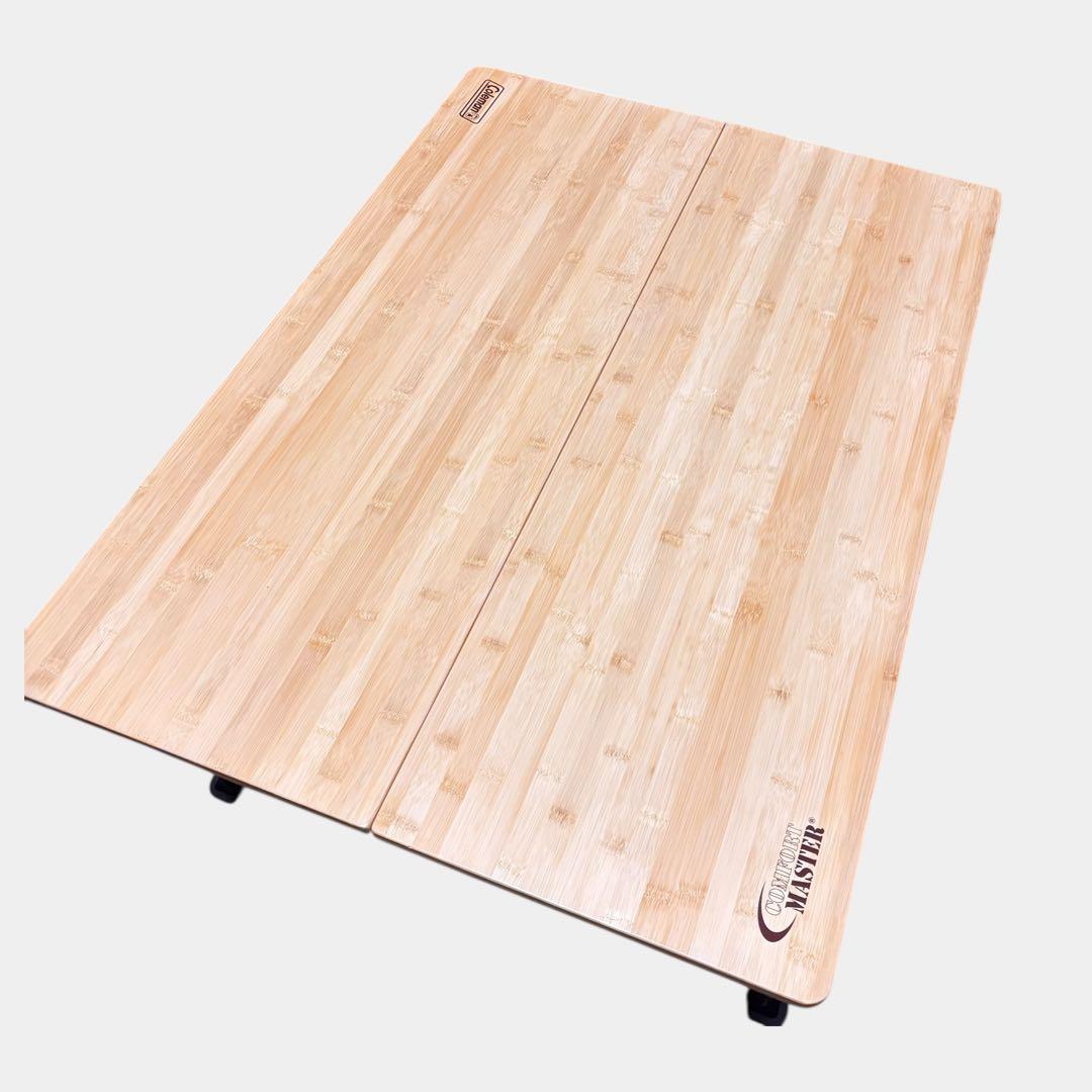 コールマン コンフォートマスター バンブーラウンジテーブル100 美品