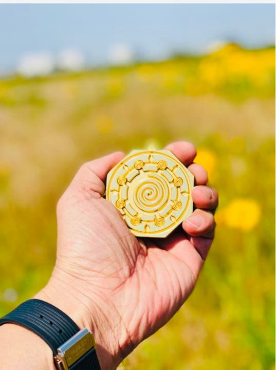 ゼロックスゴールド62㎜2枚セット宇宙エネルギーゼロ磁場パワーストーン