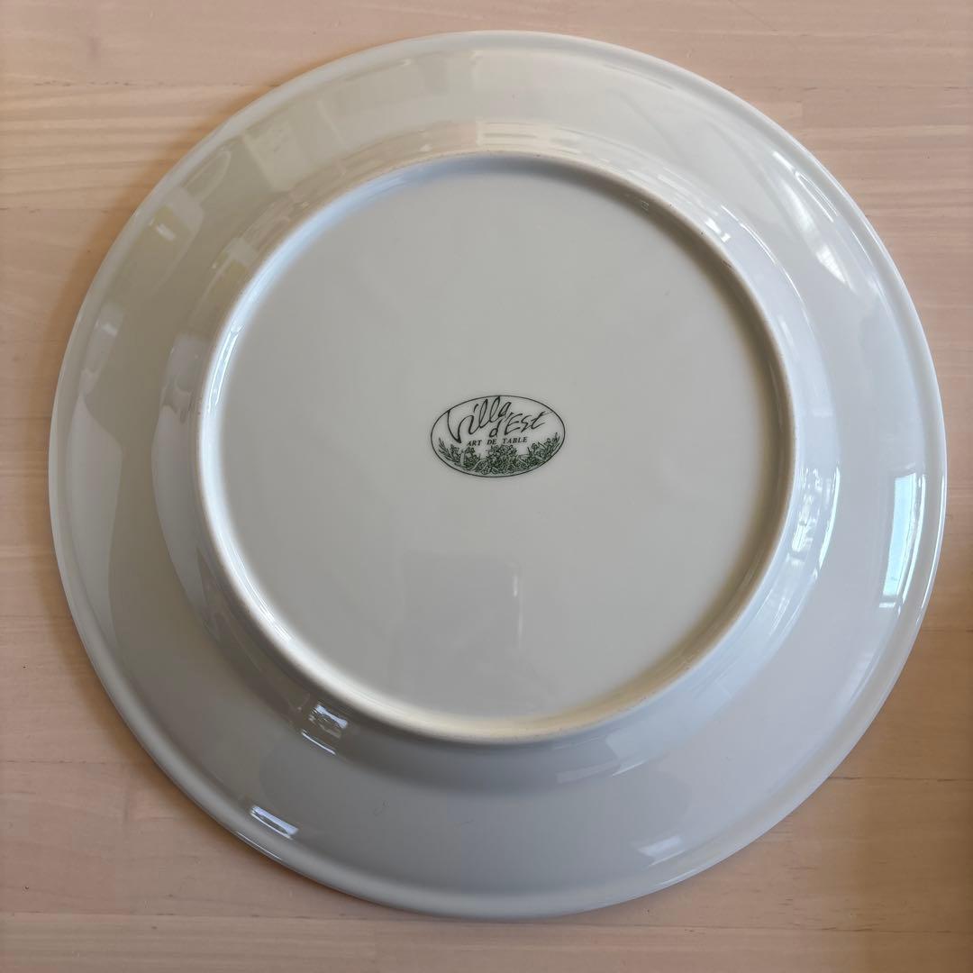 美品　ヴィラデストワイナリープレート　皿　玉村豊男　ディナー皿　3枚