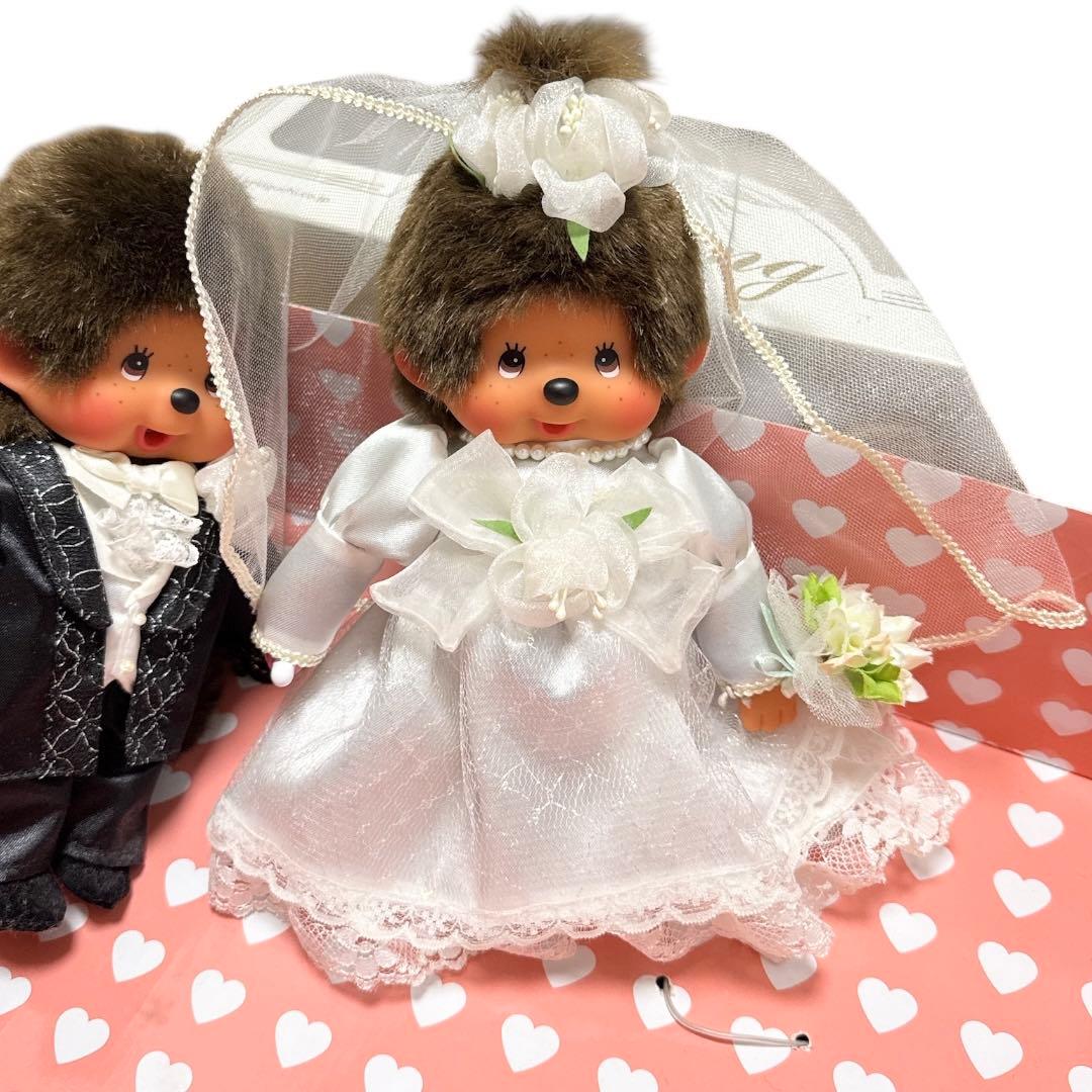 超希少！モンチッチ 30周年アニバーサリー ウェディングセット 洋装