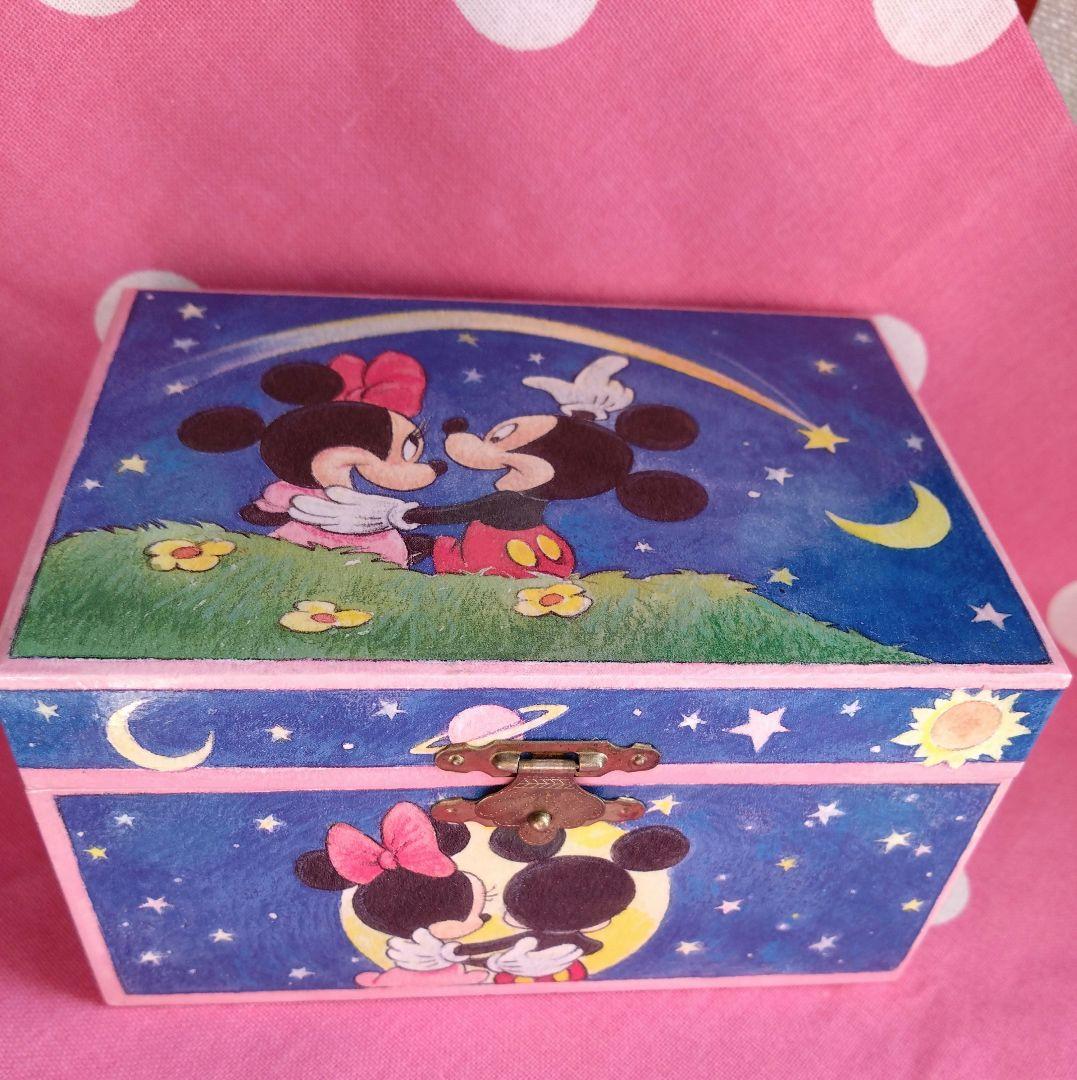 DISNEY レトロ オルゴール ジュエリーボックス - メルカリ
