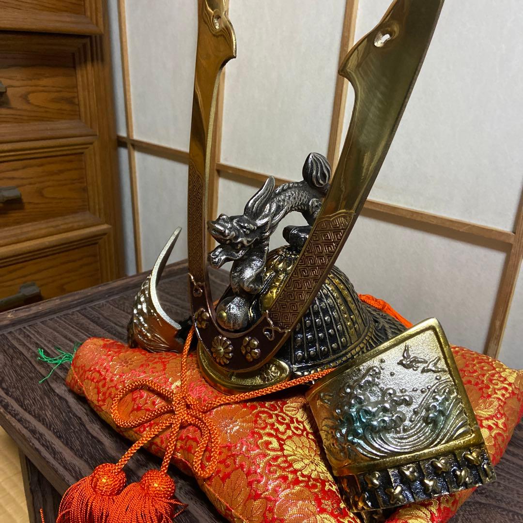 兜　約:縦33cm 横35cm