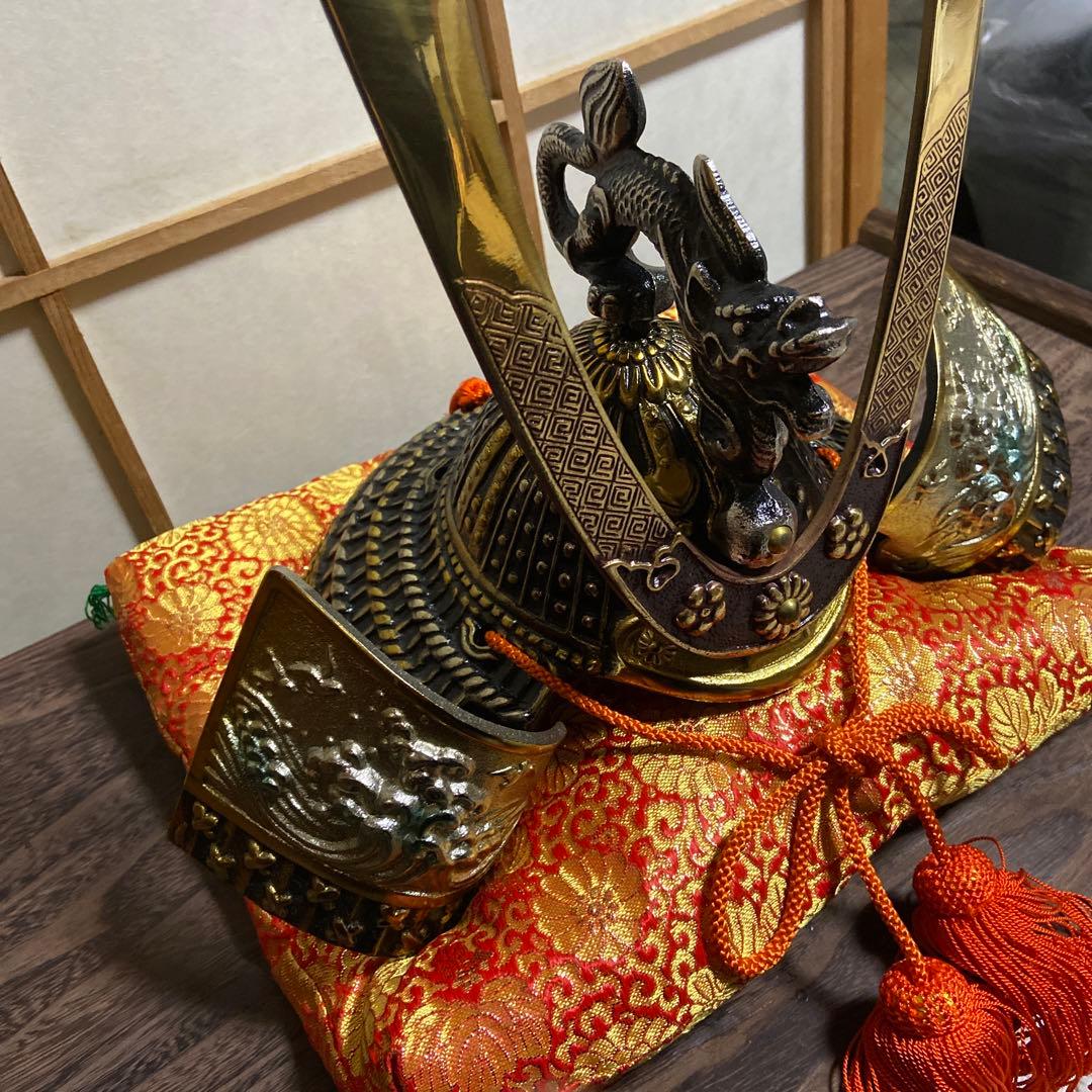 兜　約:縦33cm 横35cm