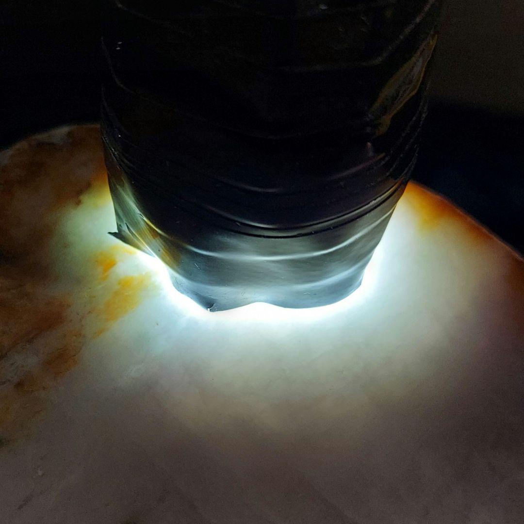 大人気のラベンダーカラー♪ 大きな本翡翠 JADEITE 原石 1面磨き 353