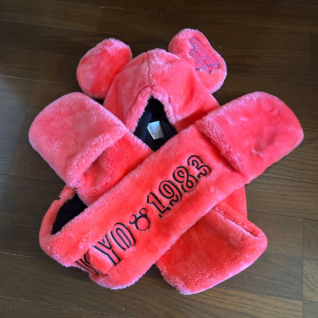 東京ディズニーリゾート ファンキャップマフラー 35周年 1983年 ピンク