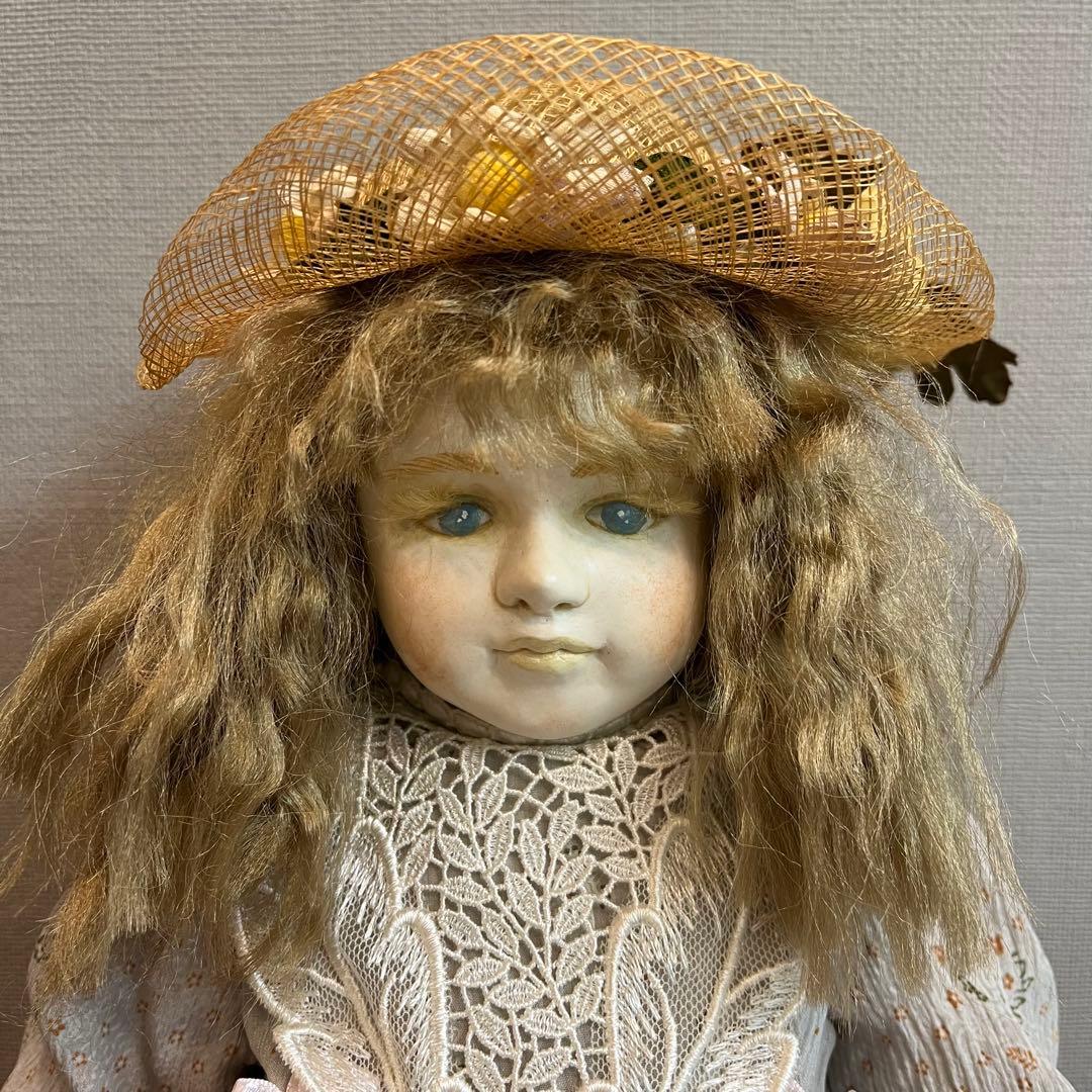 ビスクドール 西洋人形 フランス人形 人形 ドール アンティーク 陶器