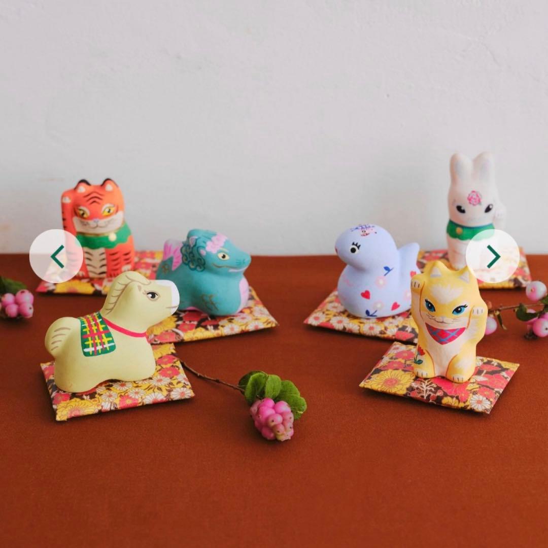 張り子オールスターズ6体/ナタリー・レテ×一千乃×Afternoon Tea