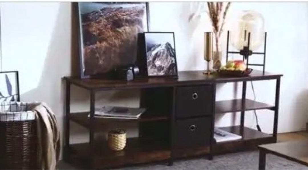 TVラック150㎝ 32~65Vローボード木製 収納棚モダン ヴィンテージ