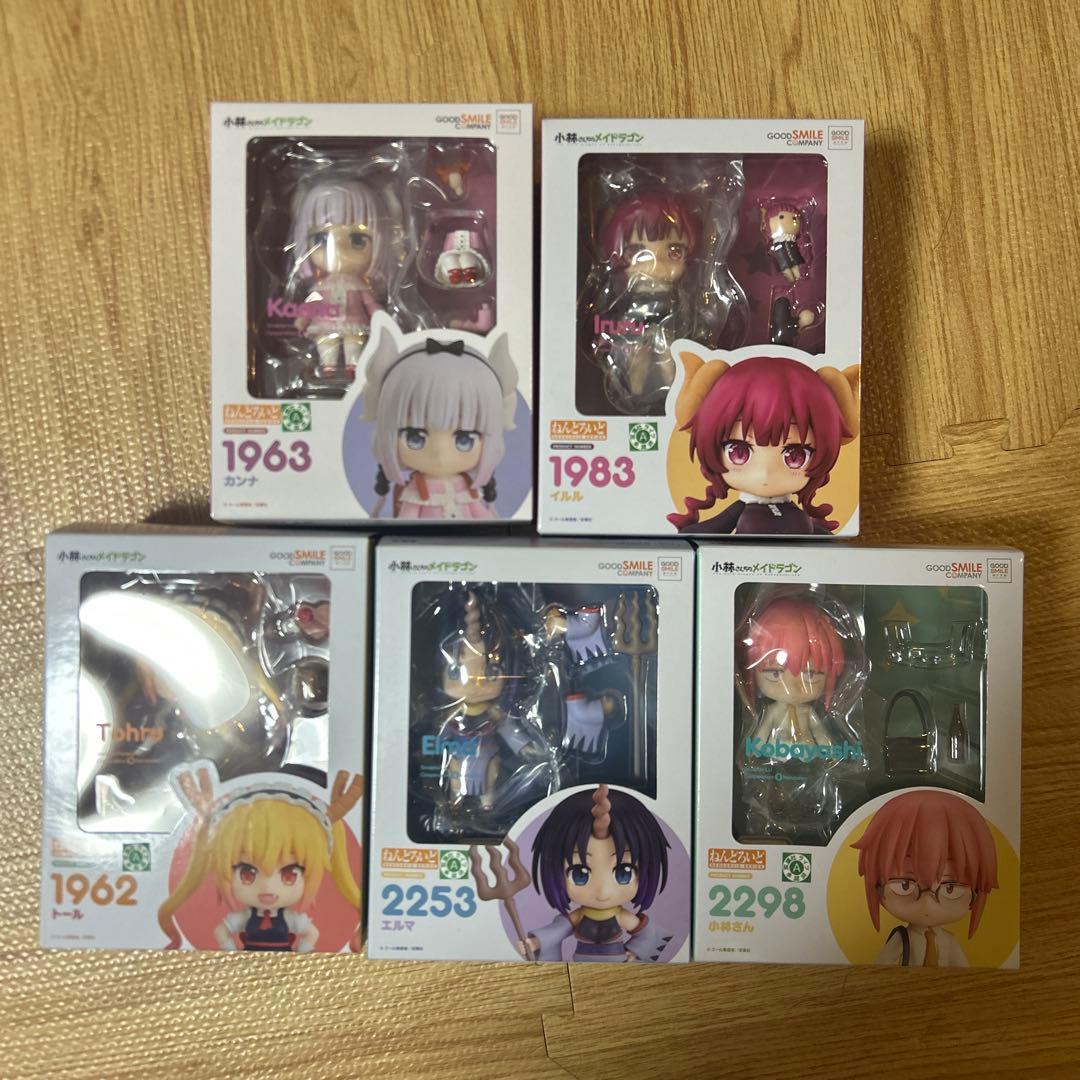 小林さんちのメイドラゴン ねんどろいど　5点セット