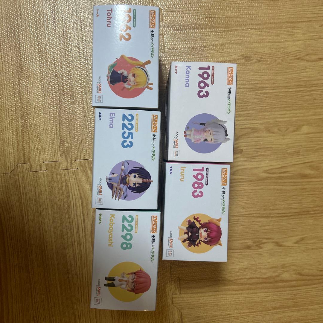 小林さんちのメイドラゴン ねんどろいど　5点セット