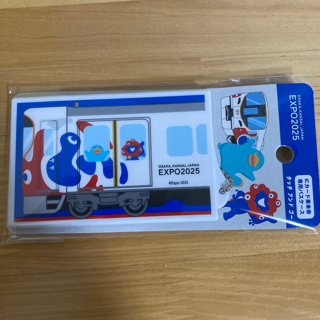 大阪関西万博限定 オリジナルパスケース ミャクミャク イコちゃん