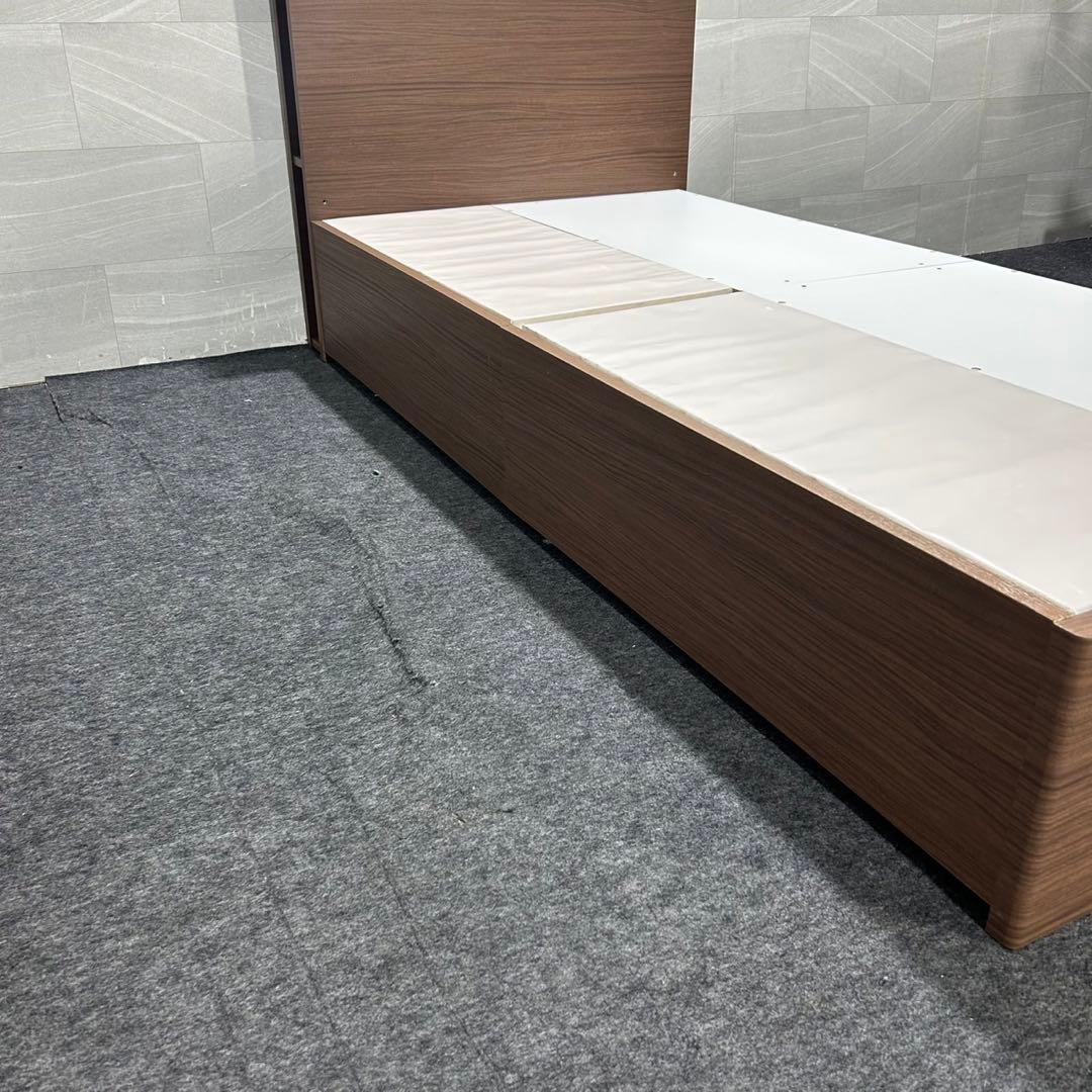 ニトリ ベッドフレーム カイト3 収納 コンセント シングル 格安 d4523