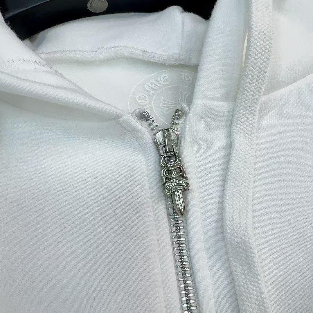 新品未使用CHROME HEARTS ホワイトパーカーS