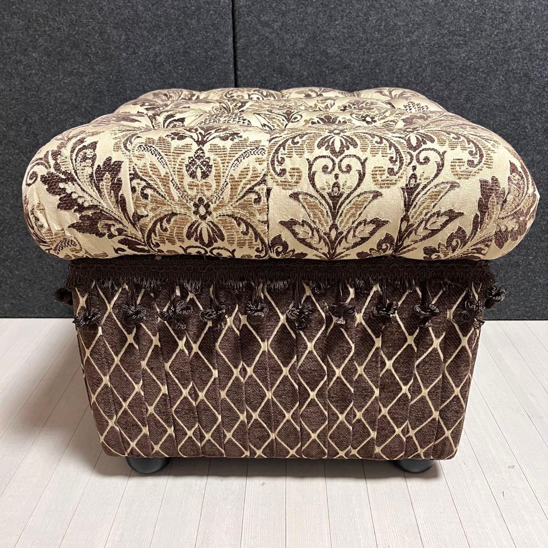 ジェニファーテイラー　収納付きスツール　スツール　オットマン　椅子　ボックス