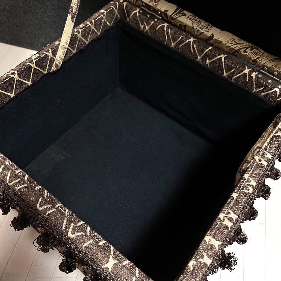 ジェニファーテイラー　収納付きスツール　スツール　オットマン　椅子　ボックス