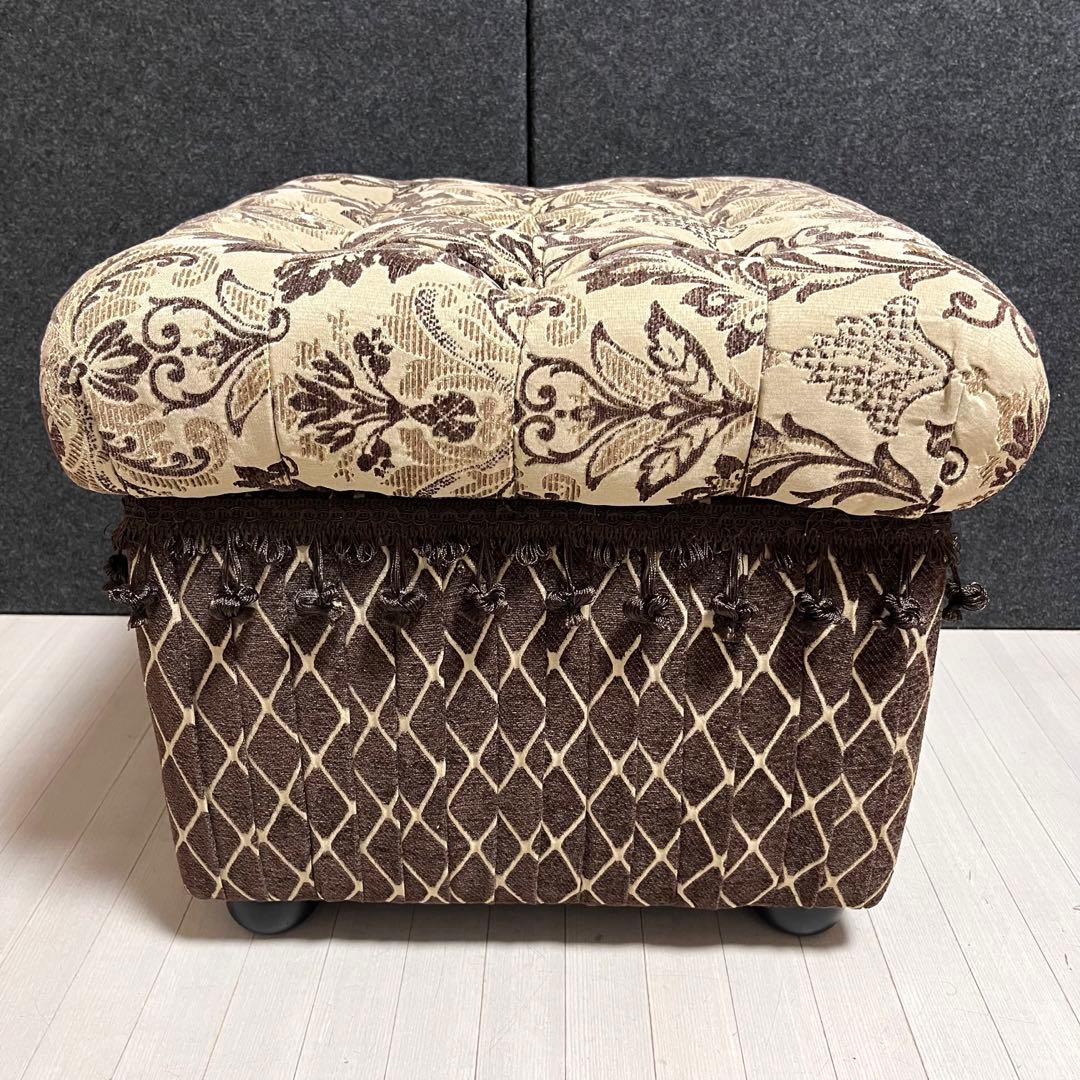 ジェニファーテイラー　収納付きスツール　スツール　オットマン　椅子　ボックス