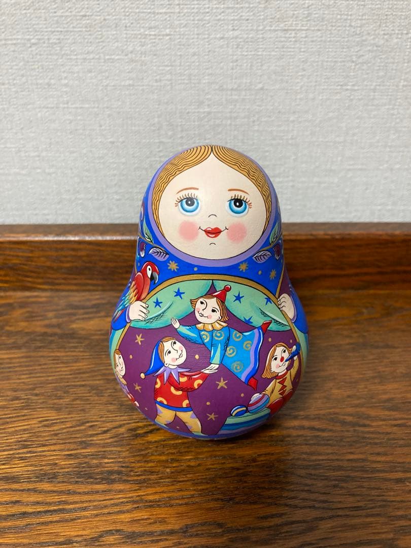 クリスマスセール♪ロシア☆起き上がりこぼし♪『ロシアのサーカス』マトリョーシカ