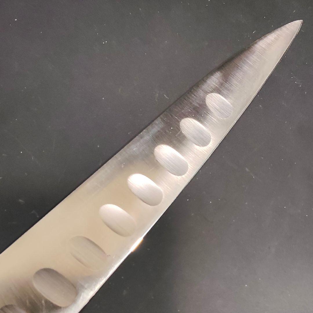 正広作 筋引き MV鋼 本焼 サーモン 270mm 牛刀 両刃 研ぎ済み