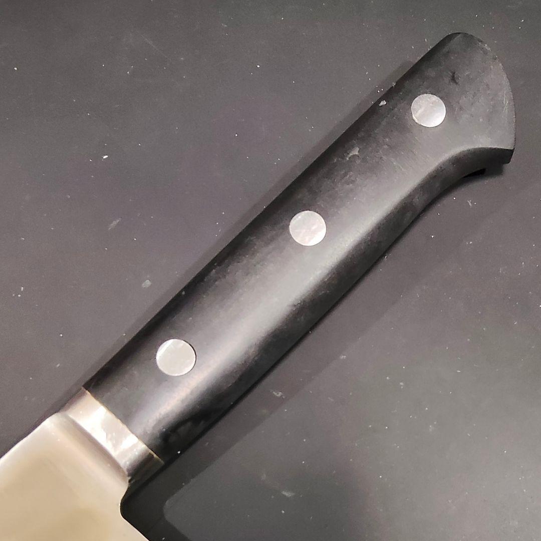 正広作 筋引き MV鋼 本焼 サーモン 270mm 牛刀 両刃 研ぎ済み