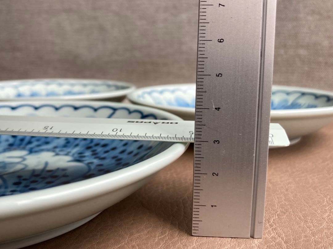 金峰　藤太郎窯　花弁　銘々皿　取皿　5枚　5寸皿