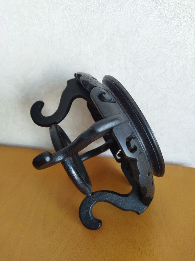 ハワイアンキャンドル 赤と白 スタンド付き