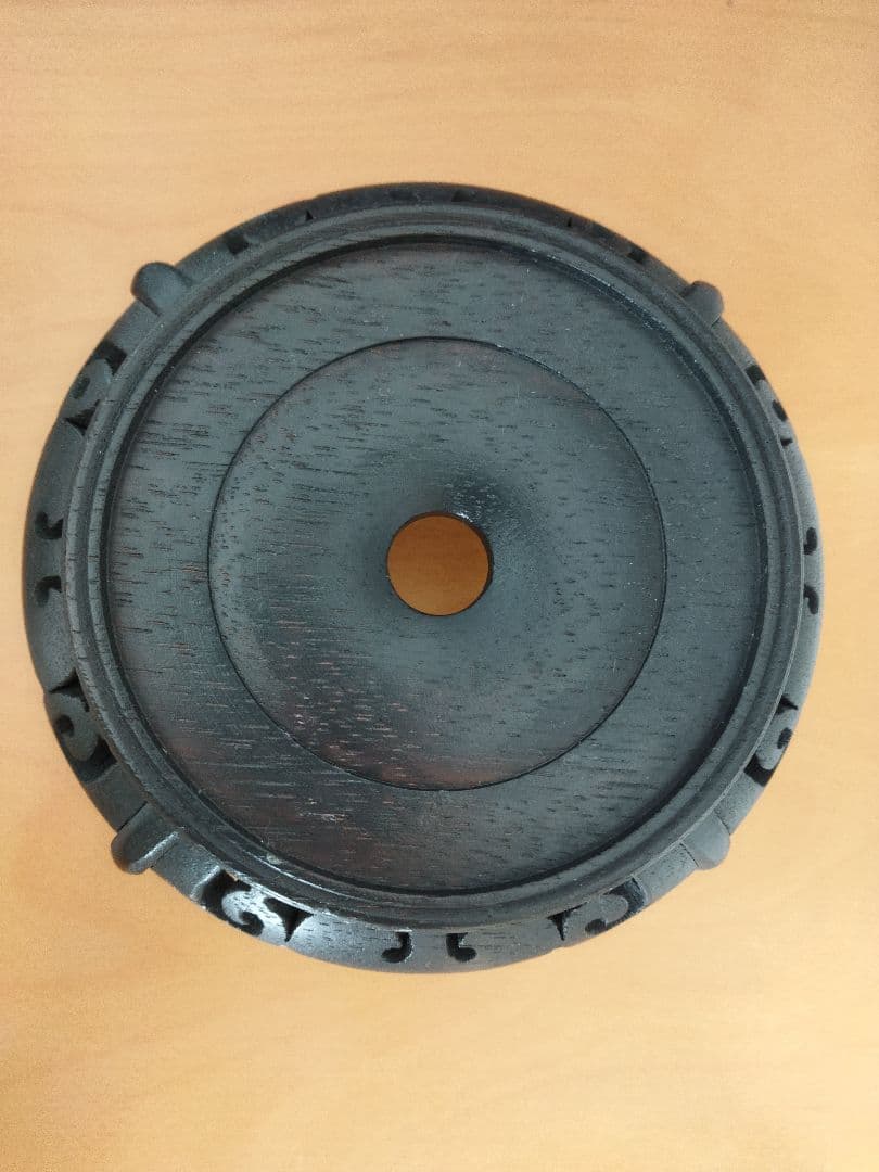 ハワイアンキャンドル 赤と白 スタンド付き