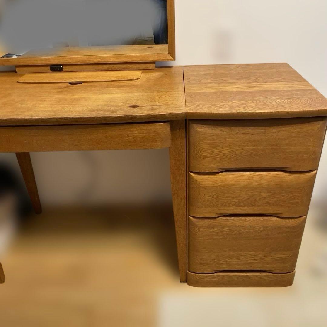 Craft Furniture IMADA 天然木ウッド ドレッサー➕チェスト