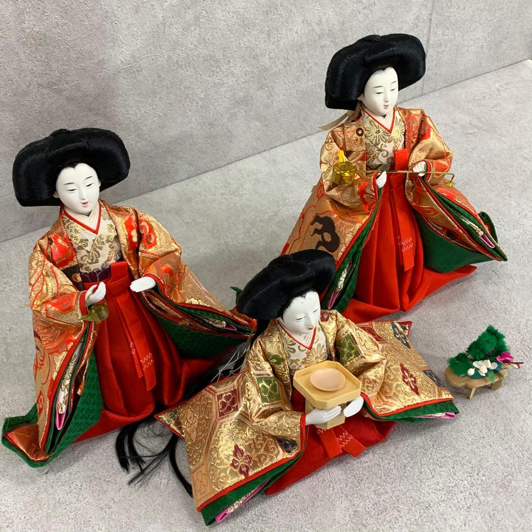 雛人形 15点 人形のはなふさ 桃の節句 お雛様 ひな祭り 行事 人形