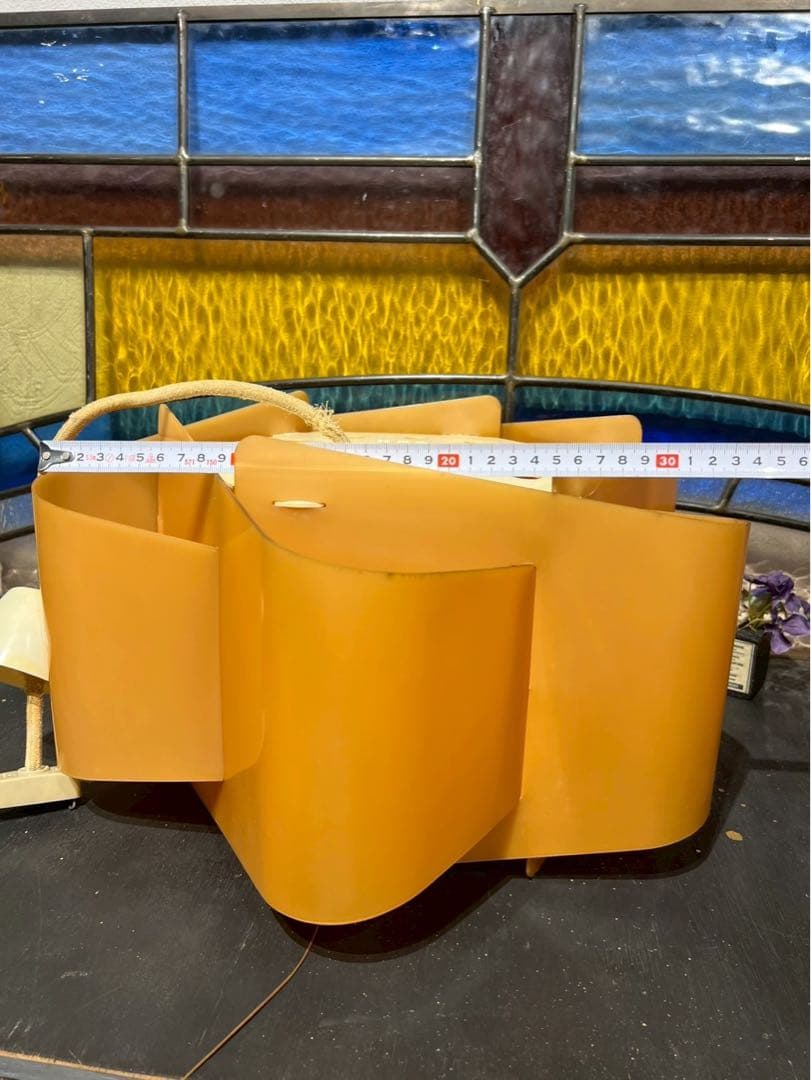 お花型 昭和レトロ レトロポップ 天井照明 ペンダントライト インテリア 当時物