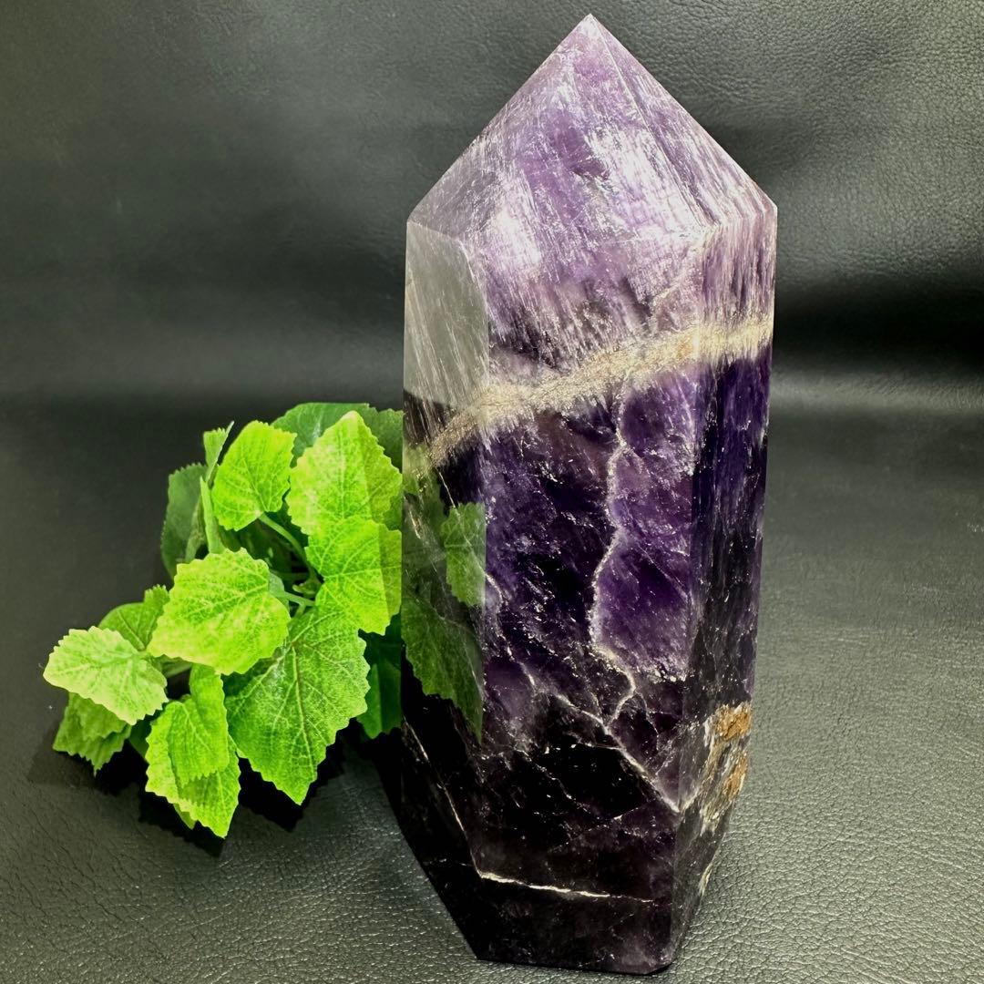 アメジスト 六角柱 パワーストーン 天然石 原石A959
