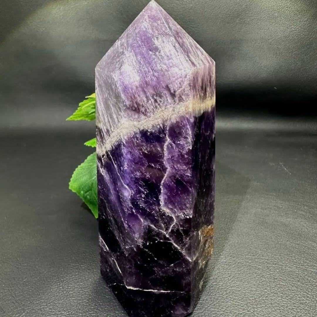 アメジスト 六角柱 パワーストーン 天然石 原石A959