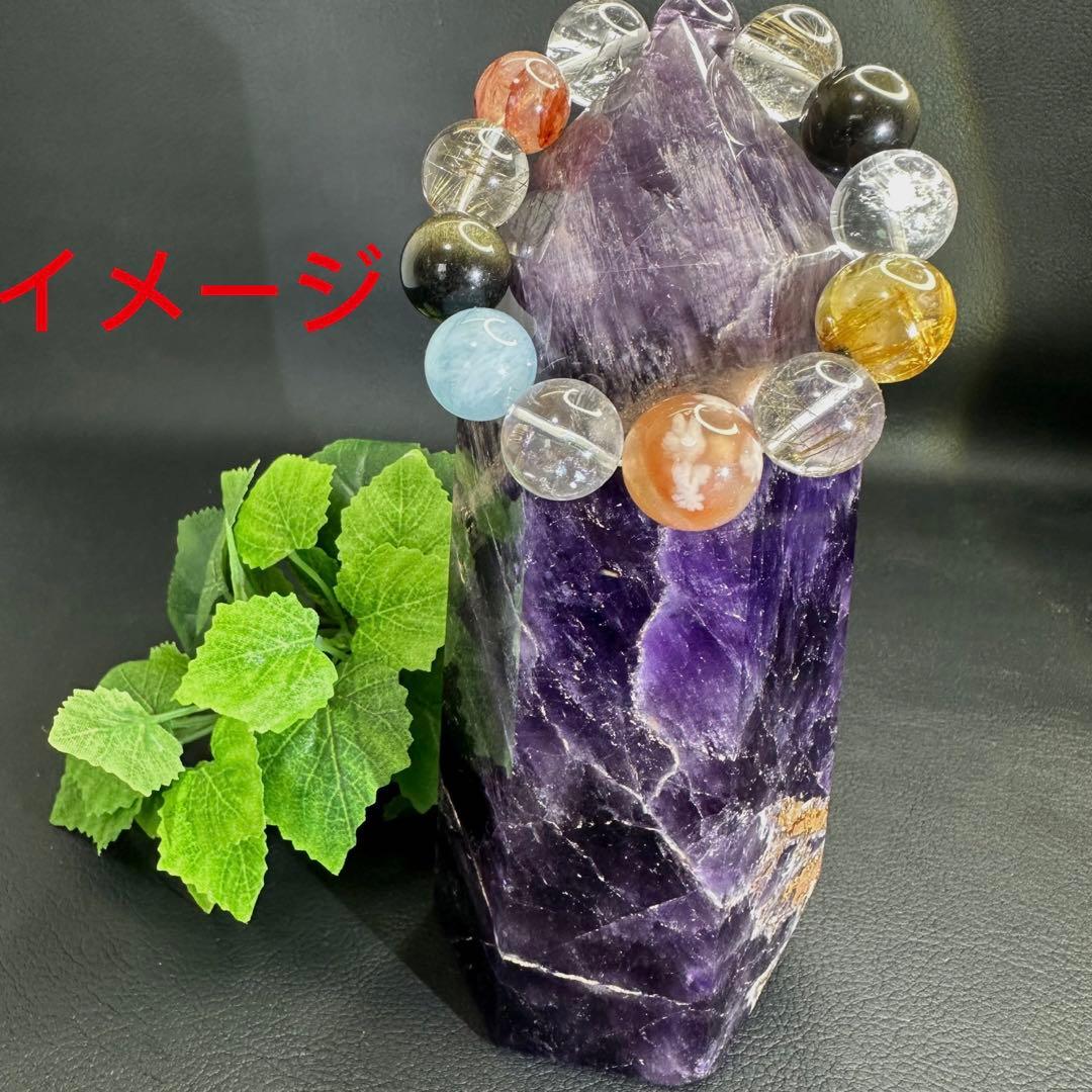 アメジスト 六角柱 パワーストーン 天然石 原石A959