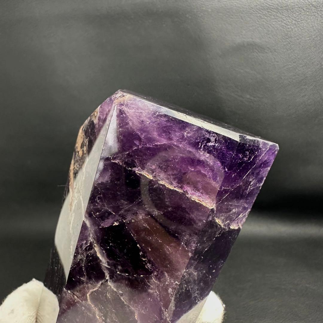 アメジスト 六角柱 パワーストーン 天然石 原石A959