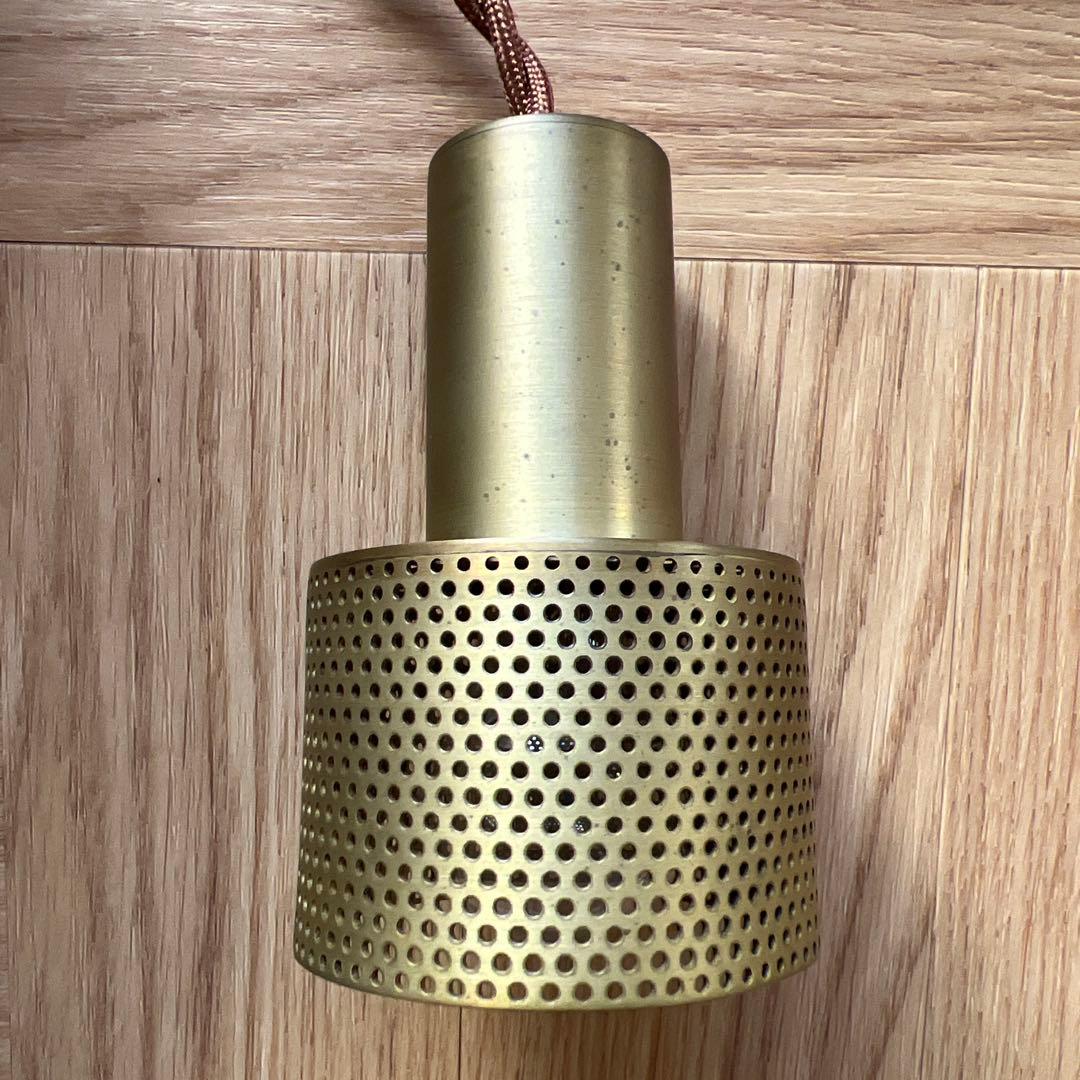 KITA WORKS キタワークス 真鍮パンチングライト ペンダントライト
