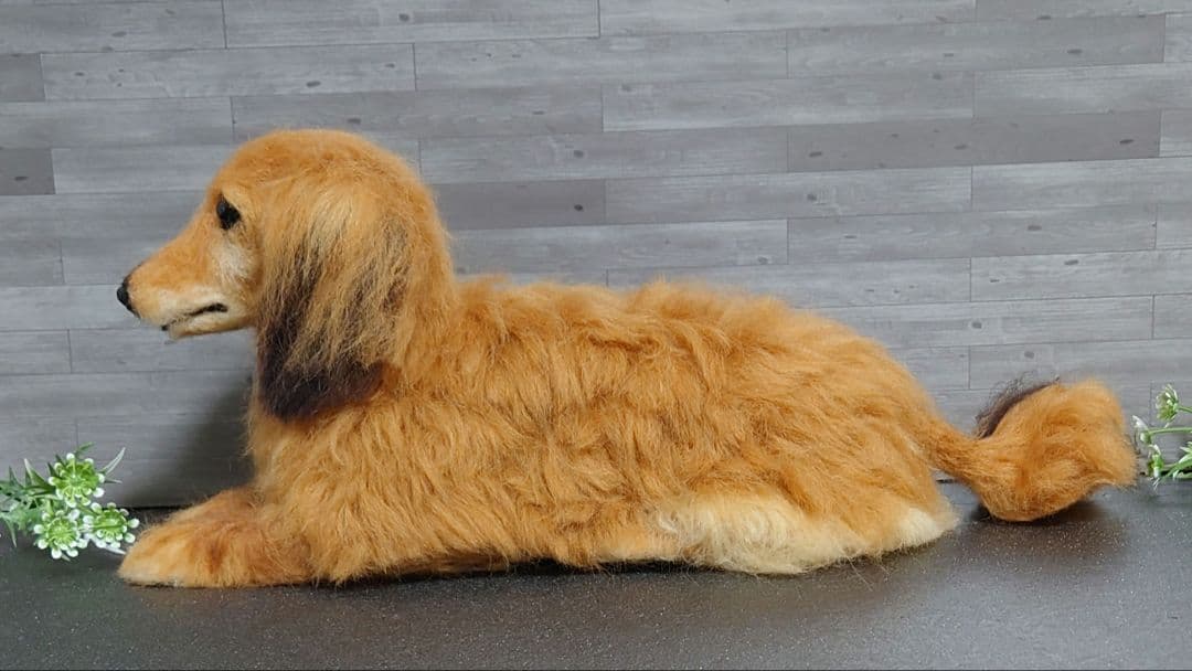 オーダー品　羊毛フェルト犬